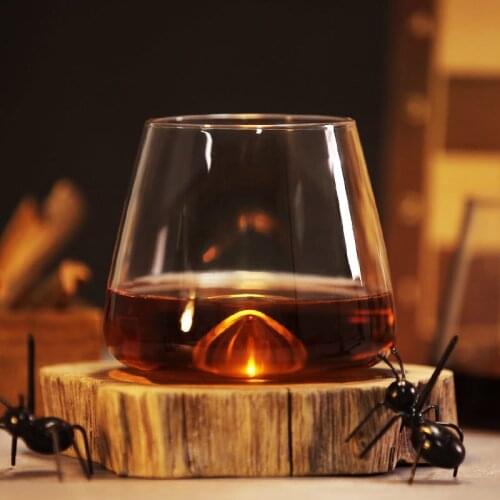 Creative Whiskey Ice Cube Rock Glass Tasteful Brandy Snifter XO Chivas Beer Red Wine Whisky Drinking Glass Cup