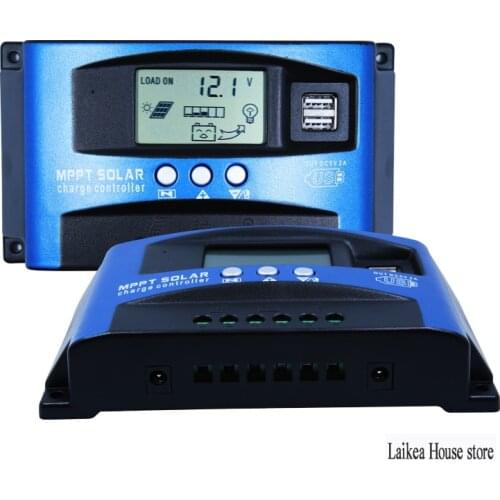 30A/50A Solar Controller MPPT Intelligent Solar Charge Controller With Solar Panels Battery 2020 New Arrival Solar Controllers