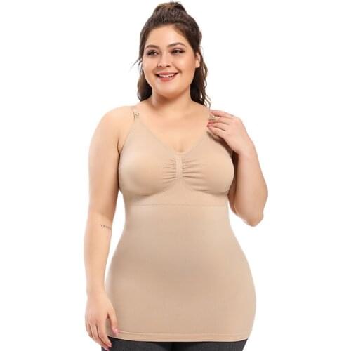 Fat Mother Nursing Bra Vest Large size High-stretch Seamless Comfortable Upper Buckle Breastfeeding Maternity Bra Underwear