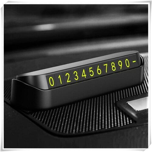 Car Styling Accessories Temporary Parking Card Phone for bmw-1ER ford-FOCUS vw-Polo HONDA-ACCORD