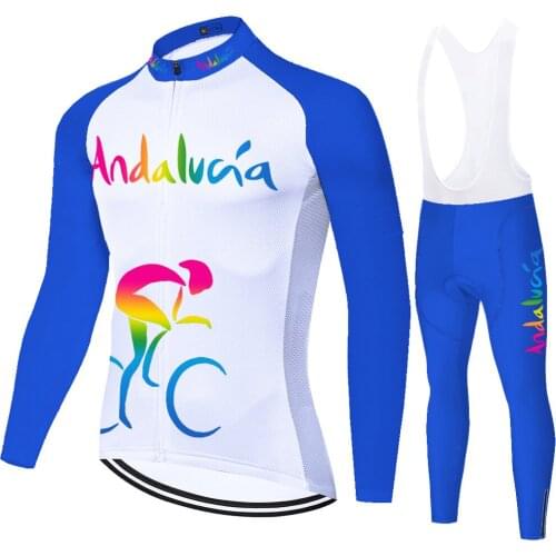 Andalucia Summer Spirng Verano Masculino Jersey Tricota Uniforme Maillot Equipacion Equipamento Ciclismo Ropa Ciclismo Hombre