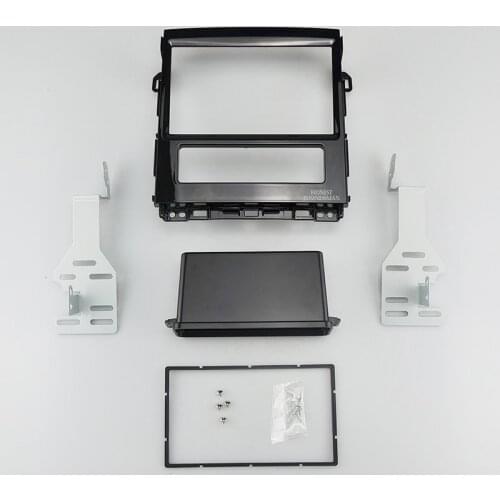 Car Audio Frame GPS Navigation Fascia Panel Car dvd Plastic Frame Fascia is suitable for 2017 Subaru Impreza/ XV/ Forester, 2DIN