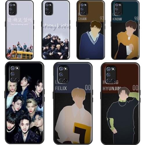 Stray Kids Hyunjin BangChan Felix Cover For OPPO A5 A9 A53 A31 2020 A1K A3S A5S A15 A52 A72 A83 A91 A93 Find X3 Pro F5 Case