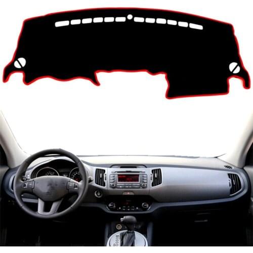 For Kia Sportage R 2011 2012 2013 2014 2015 Dashboard Cover Pad Mat Dashmat Dash Sunshade Protect Carpet Car Styling Accessories