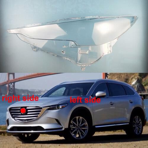 For Mazda CX5 CX-5 2017 2018 2019 Lamp Shell Headlight Cover Glass Lampshade Cover Transparent Shade Headlamp Lens Mask