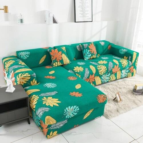 Elastic Geometric Sofa Cover for Living Room Modern Sectional Corner Sofa Slipcover Couch Cover Chair Protector 1/2/3/4 Seater