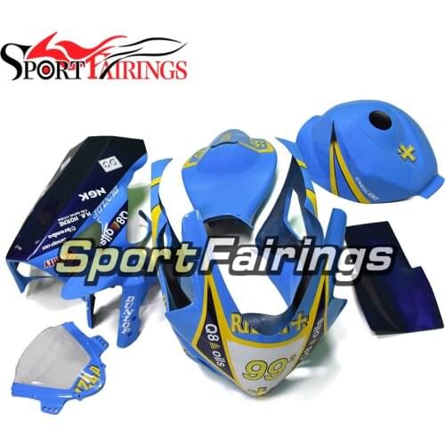 Fibergalss Racing GSXR1000 05 06 ABS Plastic Motorcycle Full Fairings For Suzuki GSXR1000 K5 2005 2006 Body Kits Sky Blue Yellow