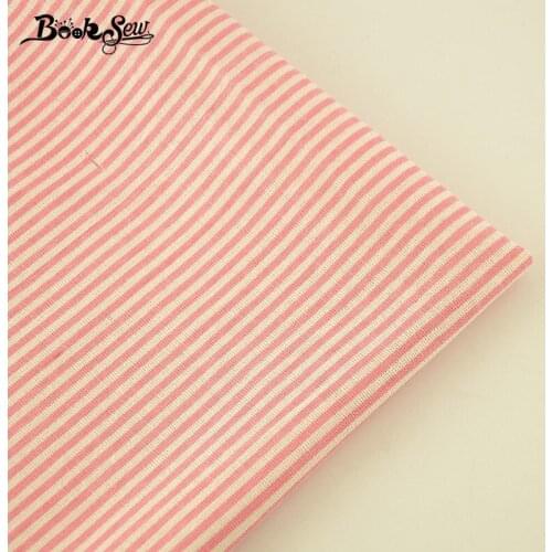 Booksew Cotton Linen Fabric Strips Design Sewing Tecido Quilting Tablecloth DIY Pillow Bag Curtain Cushion Home Decoration Tela