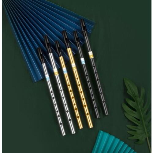 Irish Whistle Flute C/D key Ireland Flute Tin Penny Whistle 6 Hole Flute Musical Instrument
