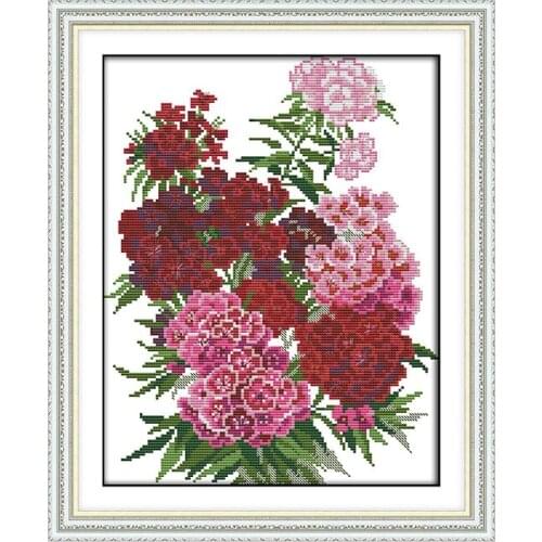 Joy Sunday factory direct sale cross stitch pattern kit 11 14ct canvas fabric embroidery home decoration cross stitch embroidery