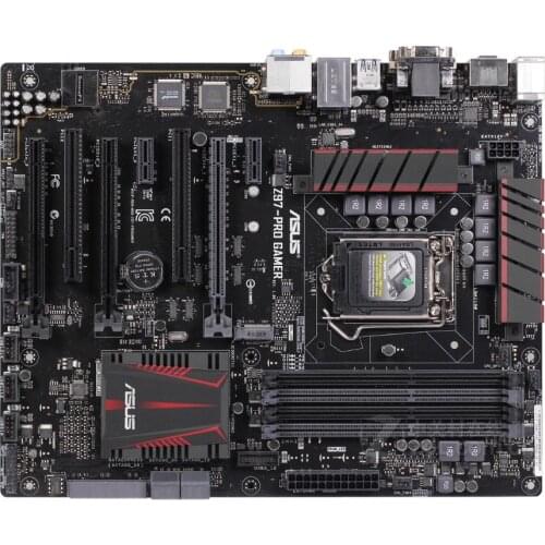 Original motherboard for for ASUS Z97-PRO GAMER DDR3 LGA 1150 USB2.0 USB3.0 32GB Z97 Desktop motherborad