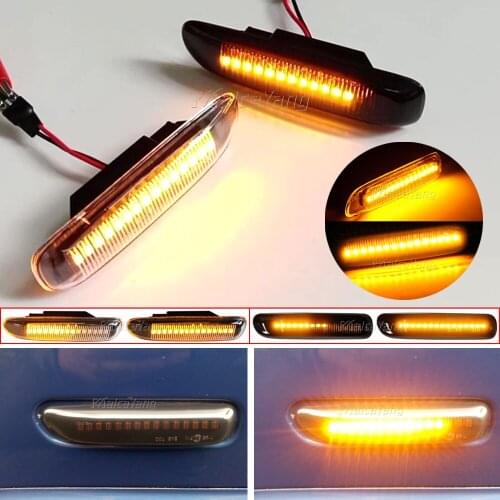 LED Turn Signal Side Marker Light For BMW 3 Series E46 Sedan Coupe Wagon Convertible 1997 1998 1999 2000 2001