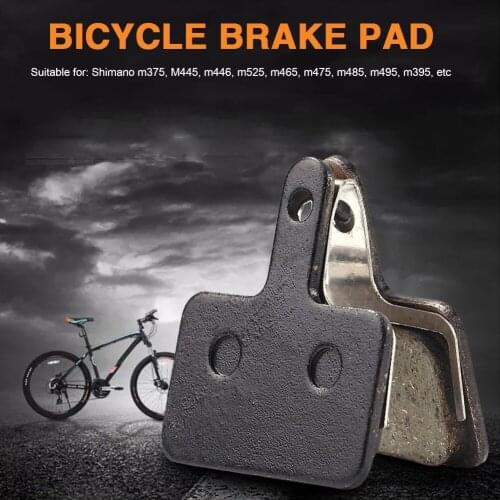 4pcs MTB Bike Brake Pads for SHIMANO M375 M445 Bicycle Resin Disc Brake Parts MTB Road Racing Bike Brake Disc Rotor