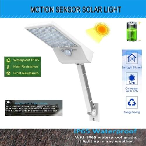 48 LED Solar Light Three Modes Waterproof Outdoor Black Garden Wall Fence Lamp With remote control street s Lamps