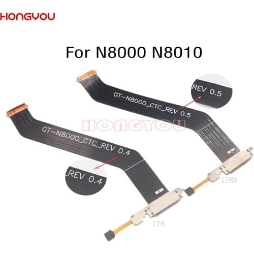 USB Charging Dock Connector Charge Port Socket Jack Plug Flex Cable For Samsung Galaxy Note 10.1 N8000 N8010 GT-N8000