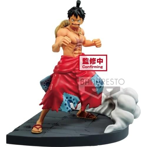 In Stock Original One Piece Logfile Selection Worst Generation Luffy PVC Figure Action Model Figurine