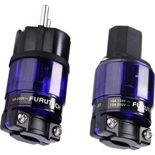 HIFI FI-e11-n1 (R) FI-11-n1 (R) Furutech power plug rhodium end Schuko IEC 15A / 125V 16A / 250V matihur