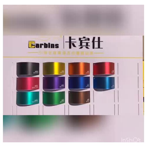 CARBINS High Quality Stretch 1.52x18m Silver Matte Chrome Vinyl Stickers Car Wrap Films