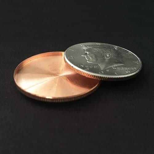 1pc Expanded Shell (head, Half Dollar) Magic Tricks Coin Appear/Vanish Magia Magician Accessory Close Up Illusions Props Gimmick