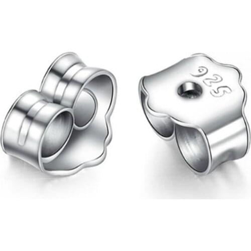 10pair/pack Free shipping jewelry Stud earrings accessories silver ear plug Earrings accessories Special stud earrings