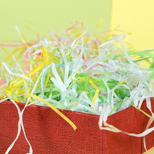 20g/Pack Raffia Shredded Paper Wedding Party DIY Gift Box Fillings Decorative Paper Practical Packaging Filling Material