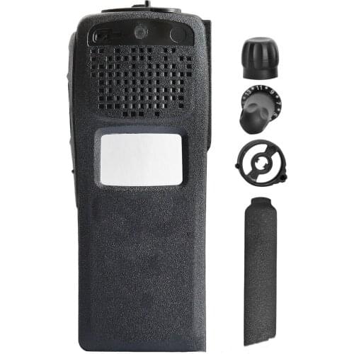 Replacement Repair Case Housing Cover Kit For MOTOROLA XTS2500 Model 1.5 Portable 2 Way Radio Black