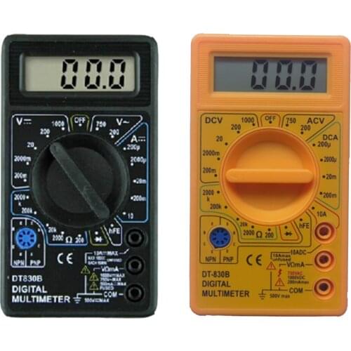 LCD Digital Multimeter AC/DC 750/1000V DT830B Voltmeter Ammeter Ohm Tester Meter Digital Multimeter