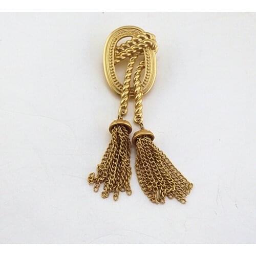 DUOSHENG Fabric Brooches For Clothes