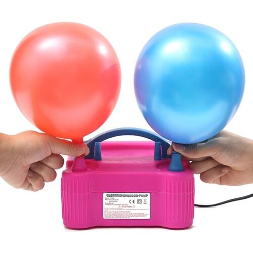 Electric Tire Pump Blowing Balloons Air Pump Electric Inflator Pumping Ball Tool Balloon Machine Inflatable Air Pump