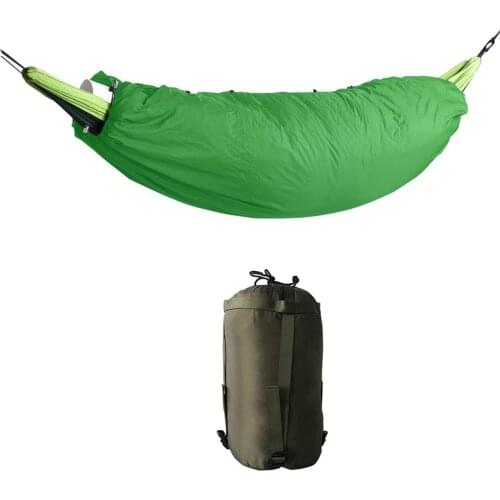 A Envelope hammock Cotton sleeping bags,Hanging Bedspread,Let you sleep on the outdoor hammock,Its not cold