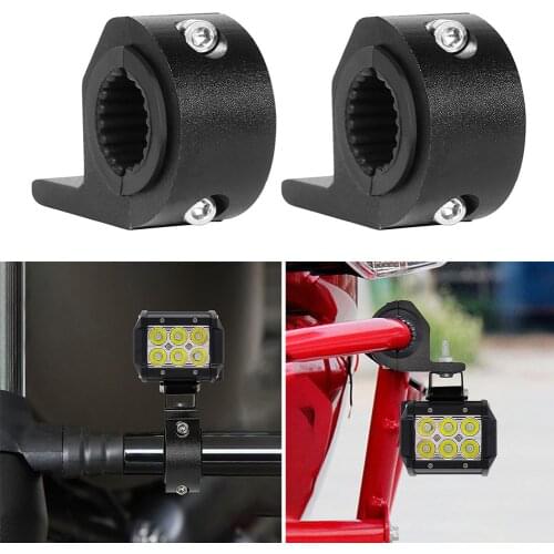 Motorcycle Headlight Brackets Tube Clamps Kit for Anti-oxidation Motorbike Spotlight Fog Lights Motorcycle Parts