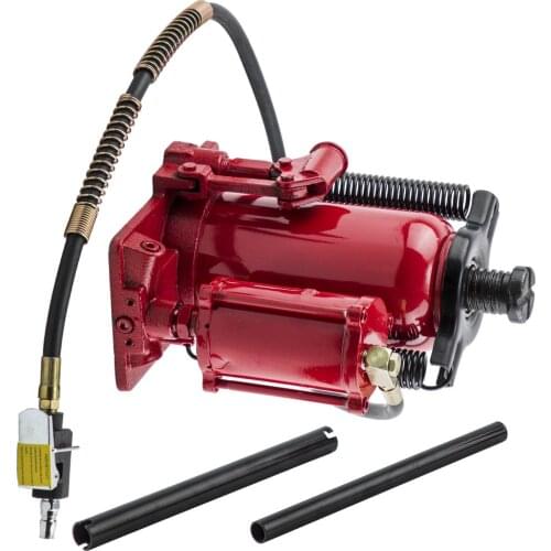 20 Ton Air Manual Pneumatic Hydraulic Low Profile Bottle Jack Lift auto Tool new