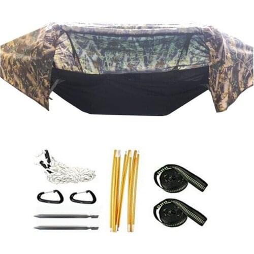 New Multi-functional insect net waterproof windproof ultralight parachute hammock aerial tent Portable Outdoor Camping 270x140cm