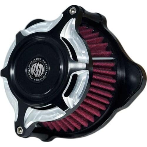 RSD Air Filter Clarity Intake Cleaner for Harley Dyna 2000 - 2017 Softail 2000 - 2015 Touring 2000 - 2007 EVO&Twin Cam w