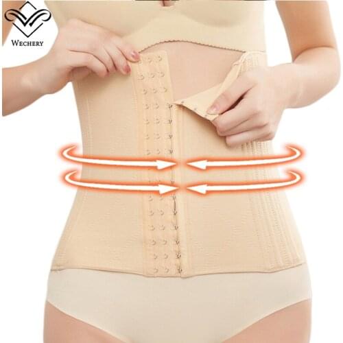 Wechery Slim Waist Belly Slimming Belt Posture Checker Tummy Tucker Waist Girdle Waist Trainer Cincher