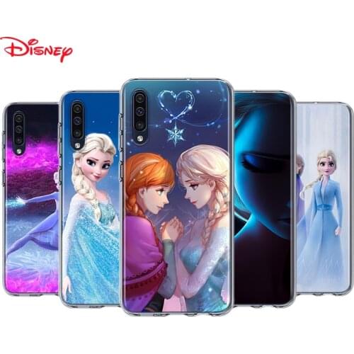 Silicone Cover Beautiful Princess Elsa For Samsung Galaxy A90 A80 A70 A70S A60 A50 A40 A30S A20S A20E A10 A10E Phone Case