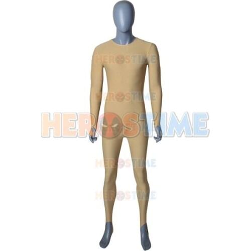 Flesh Color New Spandex Fullbody Zentai Suit Cosplay Costume Freeshipping Zentai Catsuit