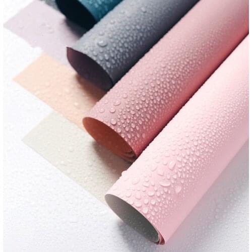 60CMX10Y Double Color Waterproof Flower Wrapping Paper Gift Wrapping Papers Christmas New Year Party Supply