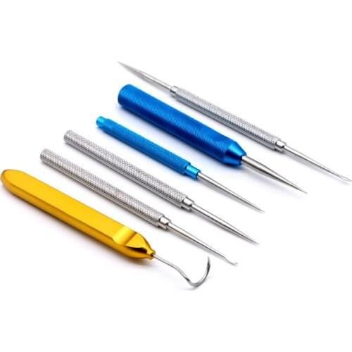 Facial thread carving device, embedding thread guide device, skin needle, cosmetic micro-surgical instrument