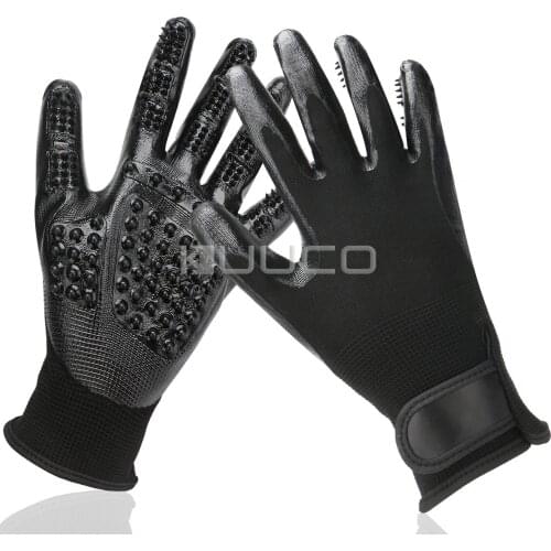 1 pairs Pet Glove/Cleaning Gloves/Cleaning Brush/Massage Brush/Pet Accessories/Care Gloves for dogs/cats/monkeys/horses etc