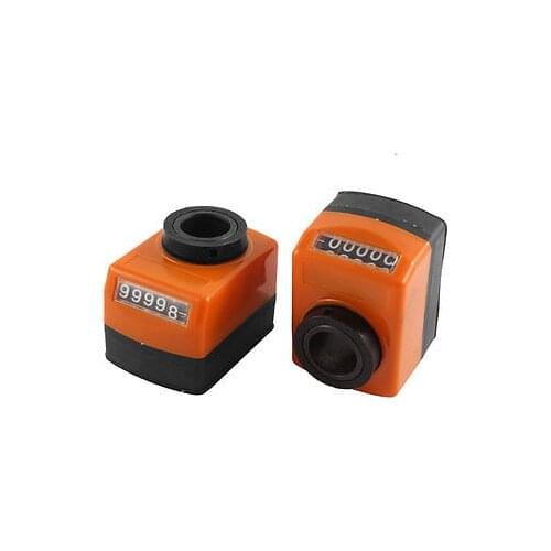 2 Pcs Machine Lathe Part 20mm Bore 5 Digits Digital Position Indicators