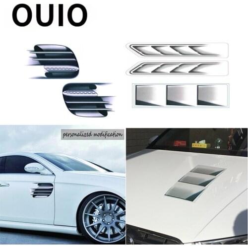 OUIO 3D Simulation Car Styling Decal Sticker For Volkswagen Polo VW Polo Passat B6 B5 B7 B8 Golf 4 7 5 Tiguan Touran T5 T4 Jetta