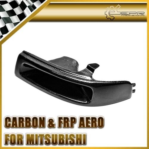 Car-styling For Mitsubishi Evolution EVO 5 6 Carbon Fiber Vented Headlight Air Duct Intake LHS