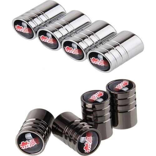 Car Accessories Auto Wheel Tire Valve Stem Caps for Honda Mugen Civic Accord City Jazz Insight Vezel CRV Odyssey Jade Elysion