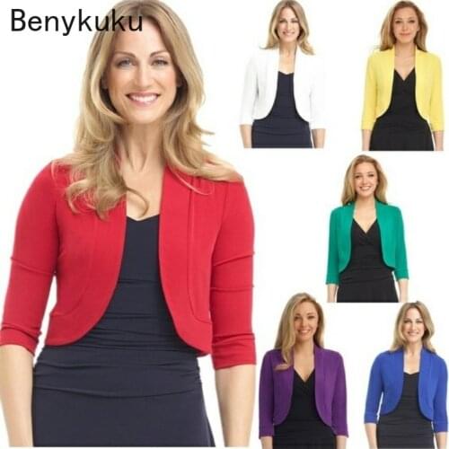 Benykuku Women's Short Jackets