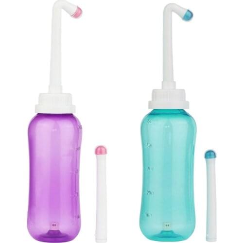 Bottle 500ml For Postpartum Care Portable Travel Bidet For Baby Women Or Bedridden Patient With 2 Nozzles For Needs