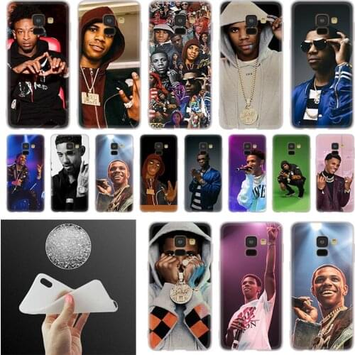 Phone Case For Samsung Galaxy A10 A20 A30 A40 A50 A51 A70 A6 A8 Plus A7 A9 2018 A3 A5 2017 Soft Cover A Boogie wit da Hoodie