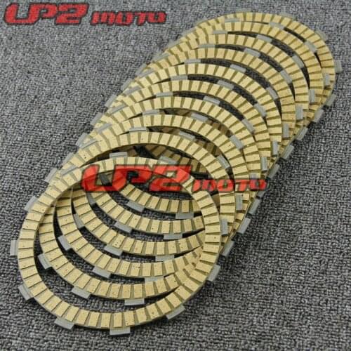 For kawasaki ZZR1400 ABS (ZX 1400 B6F/B7F) 2006-2007 Paper Based Clutch Friction Kit Disc Plates Set Motorbike Parts Accessories