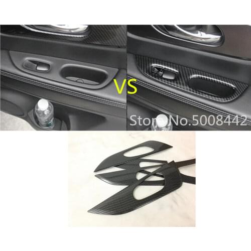 For Nissan X-Trail Xtrail T32/Rogue 2017 2018 2019 2020 Car Cover Stick Trim Door Inner Handle Bowl Armrest Handrail Frame Lamp