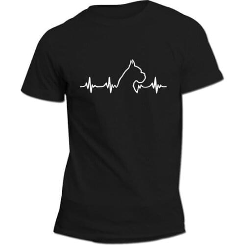 Boxer dog heartbeat | Unisex Shirt | Dog lovers gift idea | Boxer dog | Heartbeat design | Parcel WILL NOT arrive in time-A982